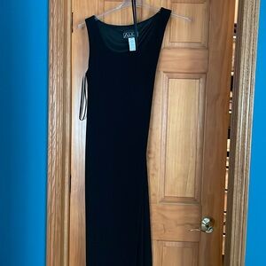 Long black dress with jacket